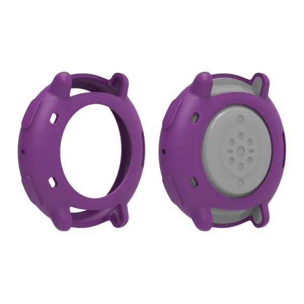 TPU HALF COVER Kryt pre Amazfit Active 2 tmavofialový