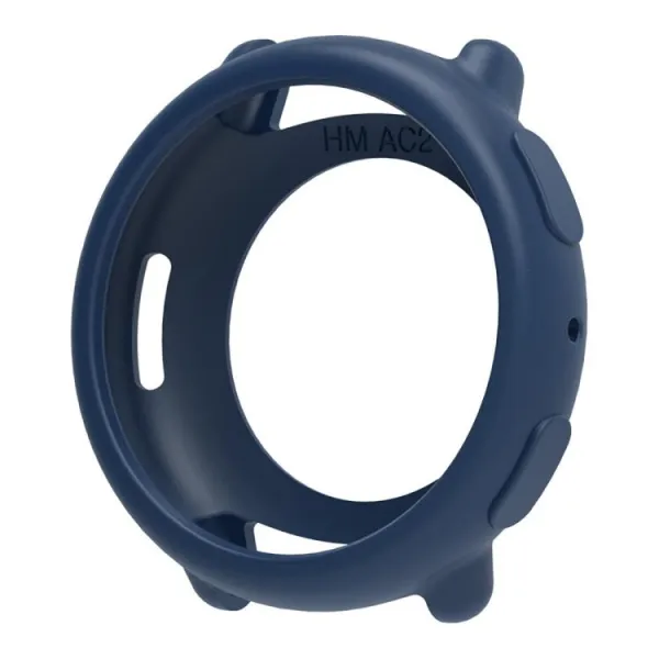 TPU HALF COVER Kryt pre Amazfit Active 2 tmavomodrý