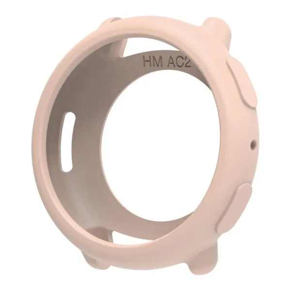TPU HALF COVER Kryt pre Amazfit Active 2 svetloružový