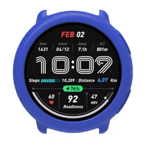 TPU HALF COVER Kryt pre Amazfit Active 2 svetlomodrý