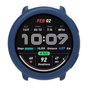 TPU HALF COVER Kryt pre Amazfit Active 2 tmavomodrý