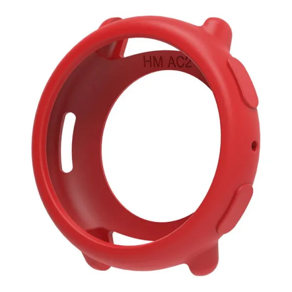 TPU HALF COVER Kryt pre Amazfit Active 2 červený