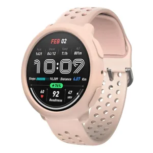 TPU HALF COVER Kryt pre Amazfit Active 2 svetloružový