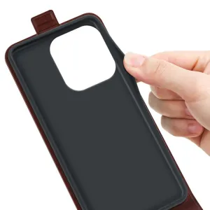 Vyklápacie puzdro pre Honor 400 Lite hnedé