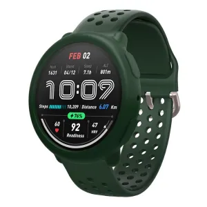 TPU HALF COVER Kryt pre Amazfit Active 2 tmavozelený