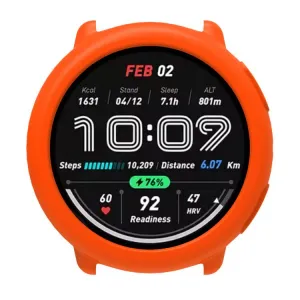 TPU HALF COVER Kryt pre Amazfit Active 2 oranžový