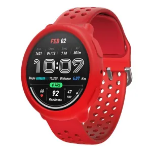 TPU HALF COVER Kryt pre Amazfit Active 2 červený