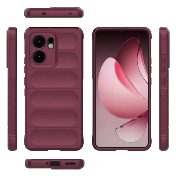 STEPS Ochranný kryt pre Oppo Reno13 F 5G / Reno13 FS 5G bordový