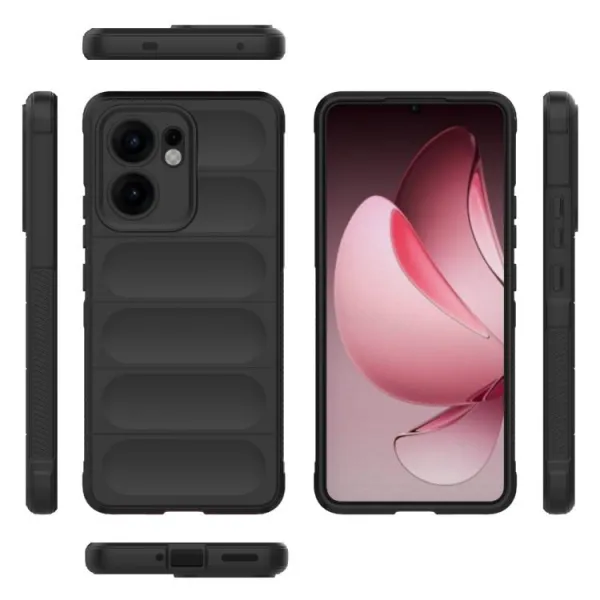 STEPS Ochranný kryt pre Oppo Reno13 F 5G / Reno13 FS 5G čierny