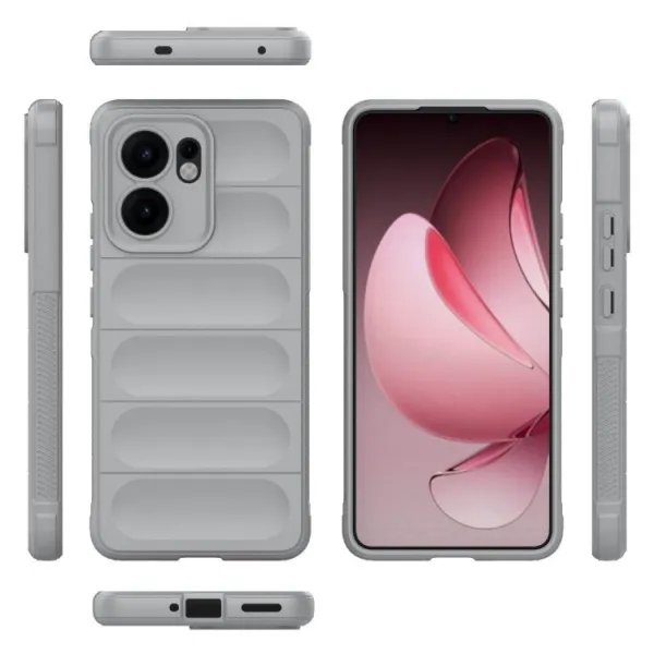 STEPS Ochranný kryt pre Oppo Reno13 F 5G / Reno13 FS 5G svetlošedý