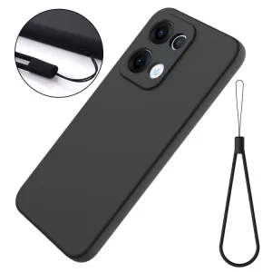 RUBBER Ochranný obal pre Oppo Reno13 5G čierny