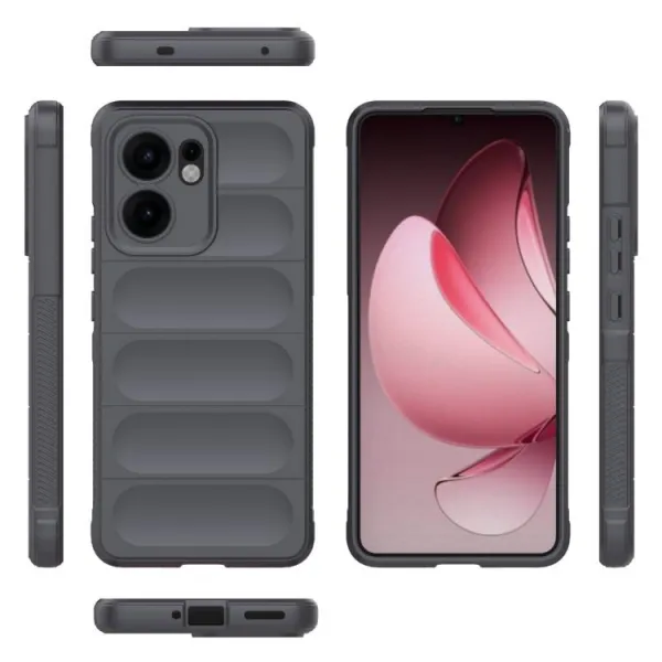 STEPS Ochranný kryt pre Oppo Reno13 F 5G / Reno13 FS 5G tmavošedý
