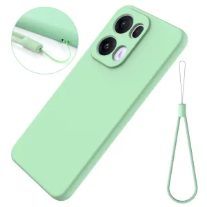 RUBBER Ochranný kryt pre Oppo Reno13 Pro 5G zelený