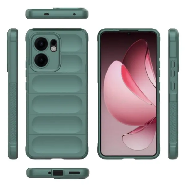 STEPS Ochranný kryt pre Oppo Reno13 F 5G / Reno13 FS 5G zelený