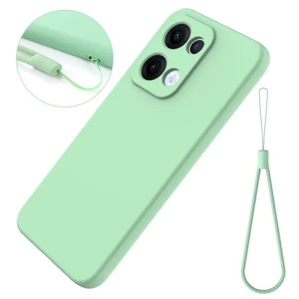RUBBER Ochranný obal pre Oppo Reno13 5G zelený