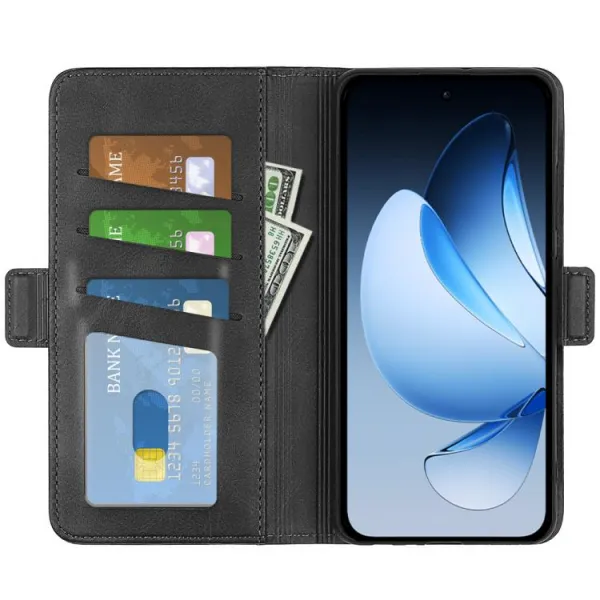SIDE Peňaženkové puzdro pre Oppo Reno13 5G čierne