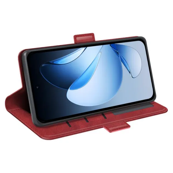 SIDE Peňaženkové puzdro pre Oppo Reno13 5G červené