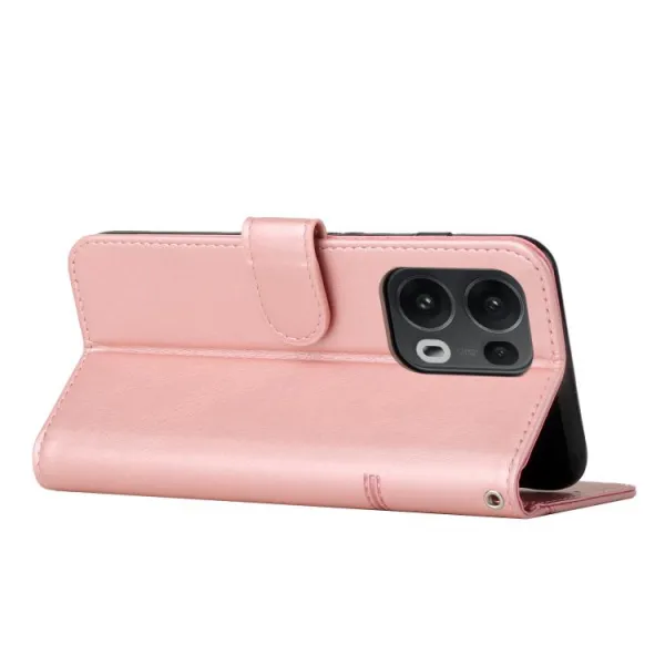 STITCHED Peňaženkový kryt pre Oppo Reno13 Pro 5G ružový
