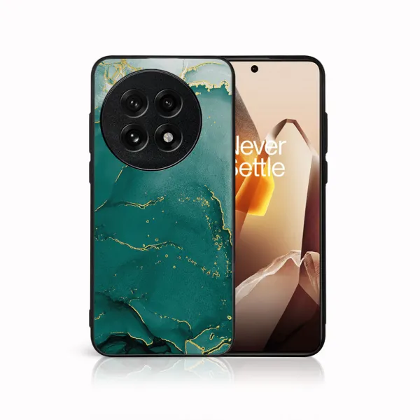 MY ART Ochranný kryt pre OnePlus 13 5G GREEN MARBLE (145)
