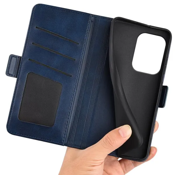 SIDE Peňaženkové puzdro pre Oppo Reno13 5G modré