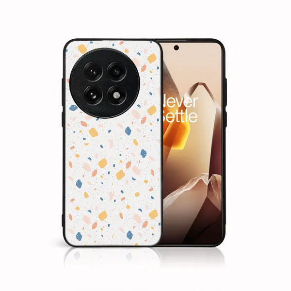MY ART Ochranný kryt pre OnePlus 13 5G ORANGE TERRAZZO (165)