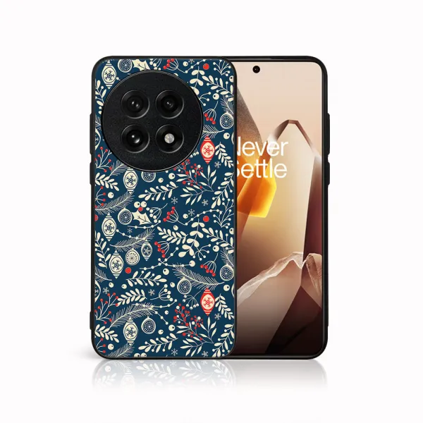 MY ART Kryt s vianočným dizajnom OnePlus 13 5G MISTLETOE (070)