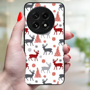 MY ART Kryt s vianočným dizajnom OnePlus 13 5G DEER (068)