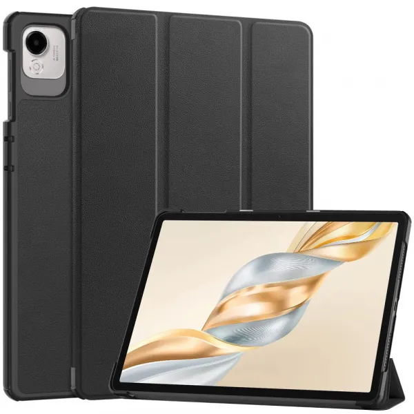 LEATHER Zaklápací kryt pre Honor Pad X9a čierny