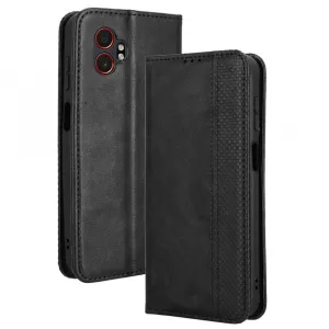 BUSINESS Peňaženkový kryt pre Samsung Galaxy Xcover 7 Pro čierny