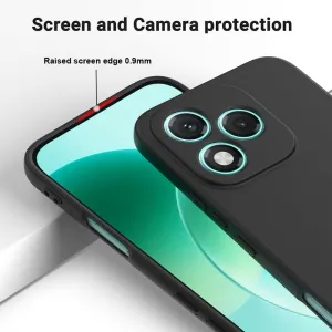 RUBBER Ochranný obal pre Honor 400 Lite 5G čierny