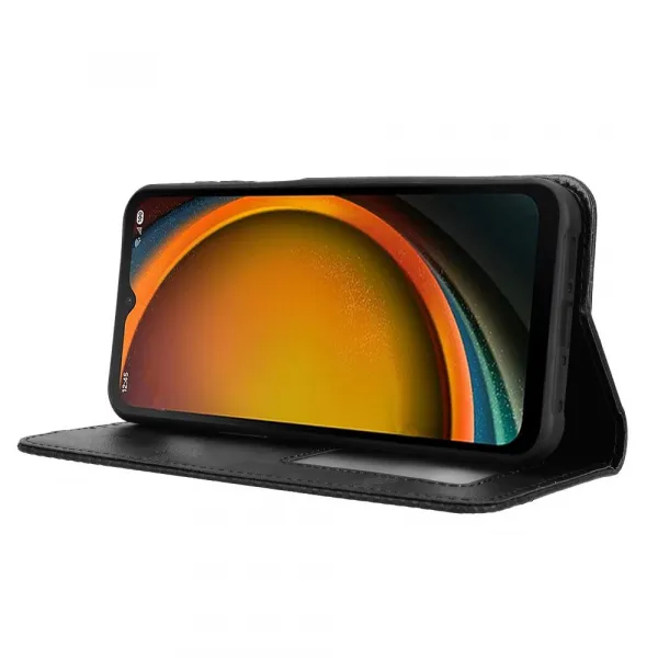 BUSINESS Peňaženkový kryt pre Samsung Galaxy Xcover 7 Pro čierny