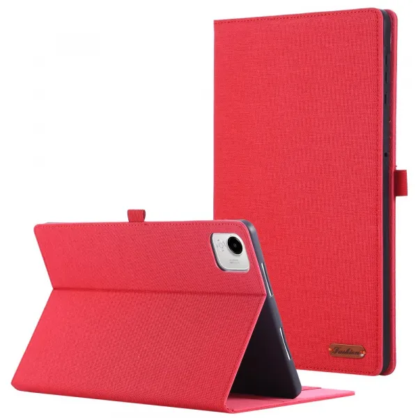 FABRIC Zaklápací kryt pre Honor Pad X9a červený