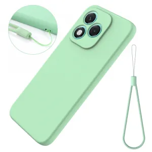 RUBBER Ochranný obal pre Honor 400 Lite 5G zelený