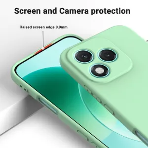RUBBER Ochranný obal pre Honor 400 Lite 5G zelený