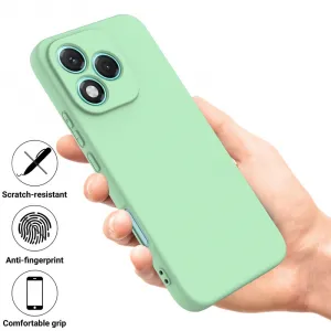 RUBBER Ochranný obal pre Honor 400 Lite 5G zelený