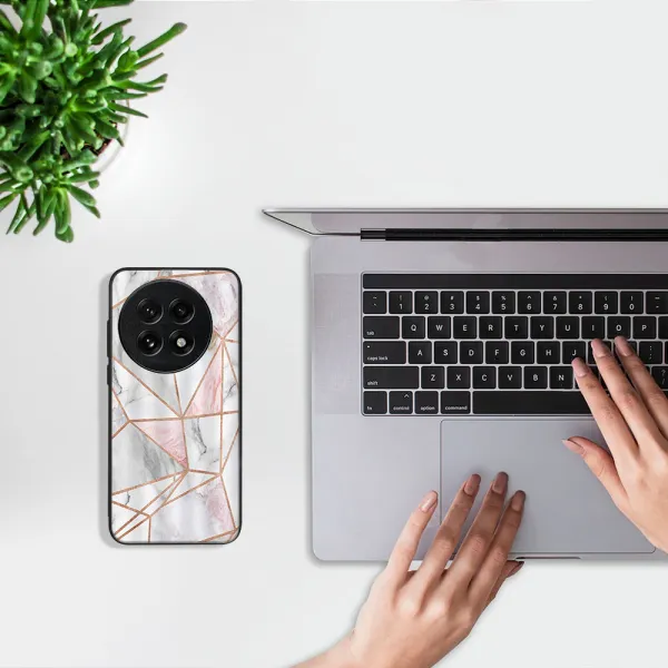 MY ART Ochranný kryt pre OnePlus 13 5G PINK MARBLE (143)