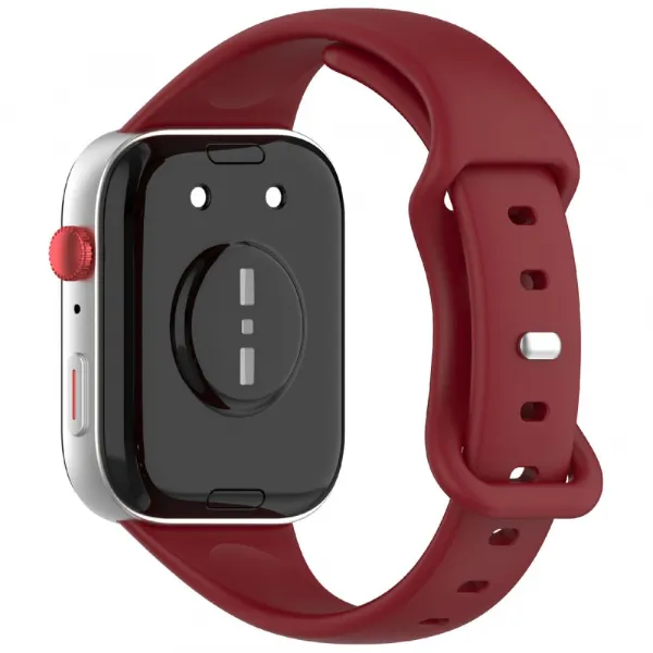 BUTTERFLY Vymeniteľný remienok pre Huawei Watch Fit 4 / Fit 4 Pro / Fit 5 / Fit 5 Pro bordový
