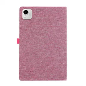FABRIC Zaklápací kryt pre Honor Pad X9a ružový
