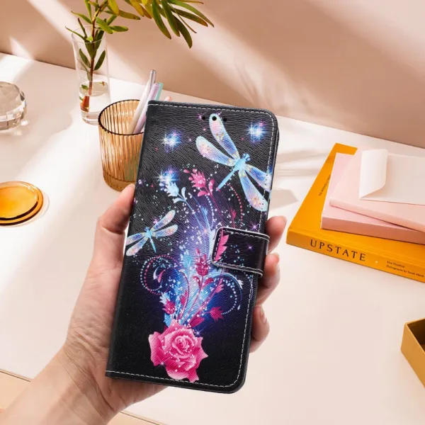 ART Peňaženkový kryt pre Xiaomi Redmi A5 DRAGONFLY