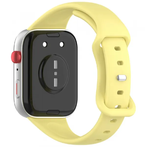 BUTTERFLY Vymeniteľný remienok pre Huawei Watch Fit 4 / Fit 4 Pro / Fit 5 / Fit 5 Pro žltý
