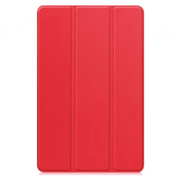 LEATHER Zaklápací kryt pre Honor Pad X9a červený