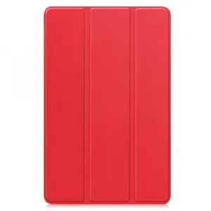 LEATHER Zaklápací kryt pre Honor Pad X9a červený