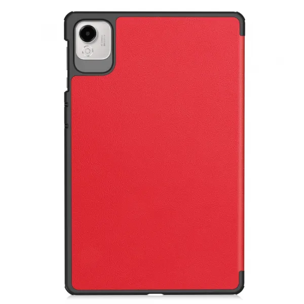 LEATHER Zaklápací kryt pre Honor Pad X9a červený