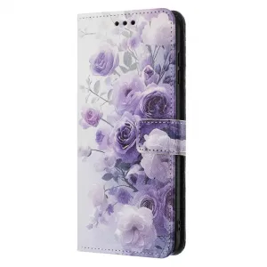 ART Peňaženkový kryt pre Xiaomi Redmi A5 PURPLE ROSE