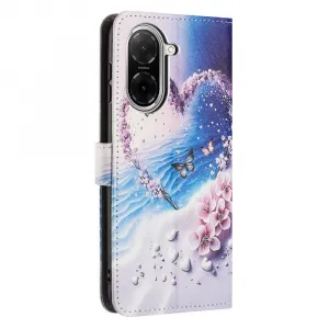 ART Peňaženkový kryt pre Xiaomi Redmi A5 HEART BUTTERFLY