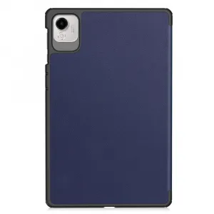 LEATHER Zaklápací kryt pre Honor Pad X9a modrý