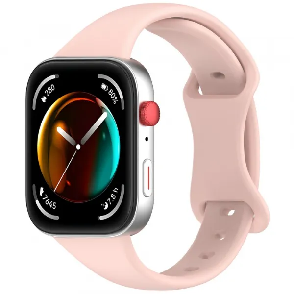 BUTTERFLY Vymeniteľný remienok pre Huawei Watch Fit 4 / Fit 4 Pro / Fit 5 / Fit 5 Pro svetloružový