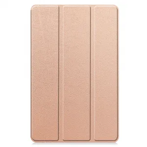 LEATHER Zaklápací kryt pre Honor Pad X9a ružovozlatý