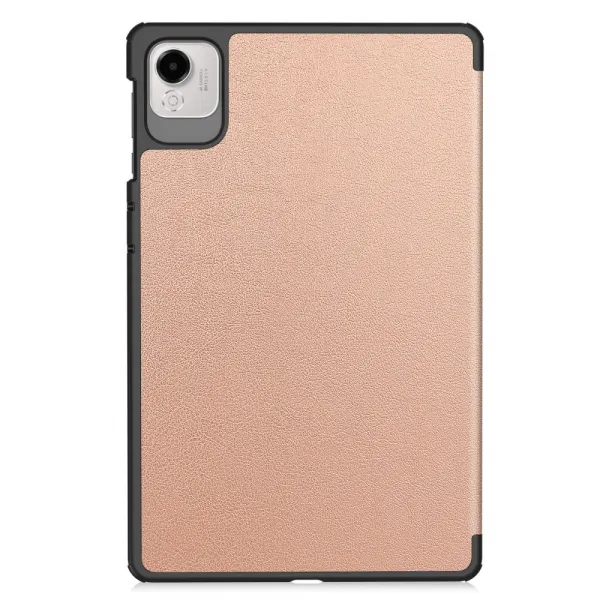 LEATHER Zaklápací kryt pre Honor Pad X9a ružovozlatý