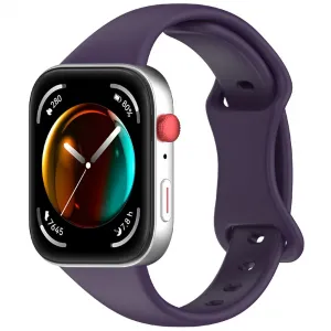 BUTTERFLY Vymeniteľný remienok pre Huawei Watch Fit 4 / Fit 4 Pro / Fit 5 / Fit 5 Pro tmavofialový